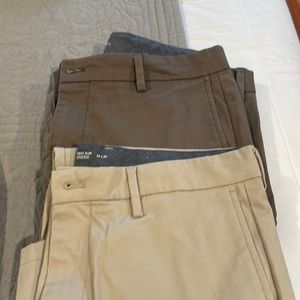 Two pair of Old Navy 34x30 ultimate slim built-in flex